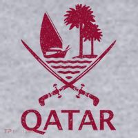 Qatar Flag Qatari Emblem Arms Women's Sweatshirt thumb 2