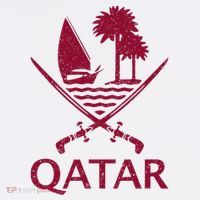 Qatar Flag Qatari Emblem Arms Bucket Hat thumb 4