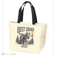 Quest Fantasy Squad Broccoli Funny Cat Tote Bag thumb 3