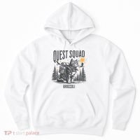 Quest Fantasy Squad Broccoli Funny Cat Hoodie thumb 0