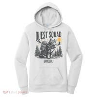 Quest Fantasy Squad Broccoli Funny Cat Women's Hoodie thumb 0