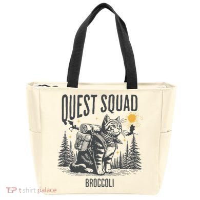 Quest Fantasy Squad Broccoli Tote Bag