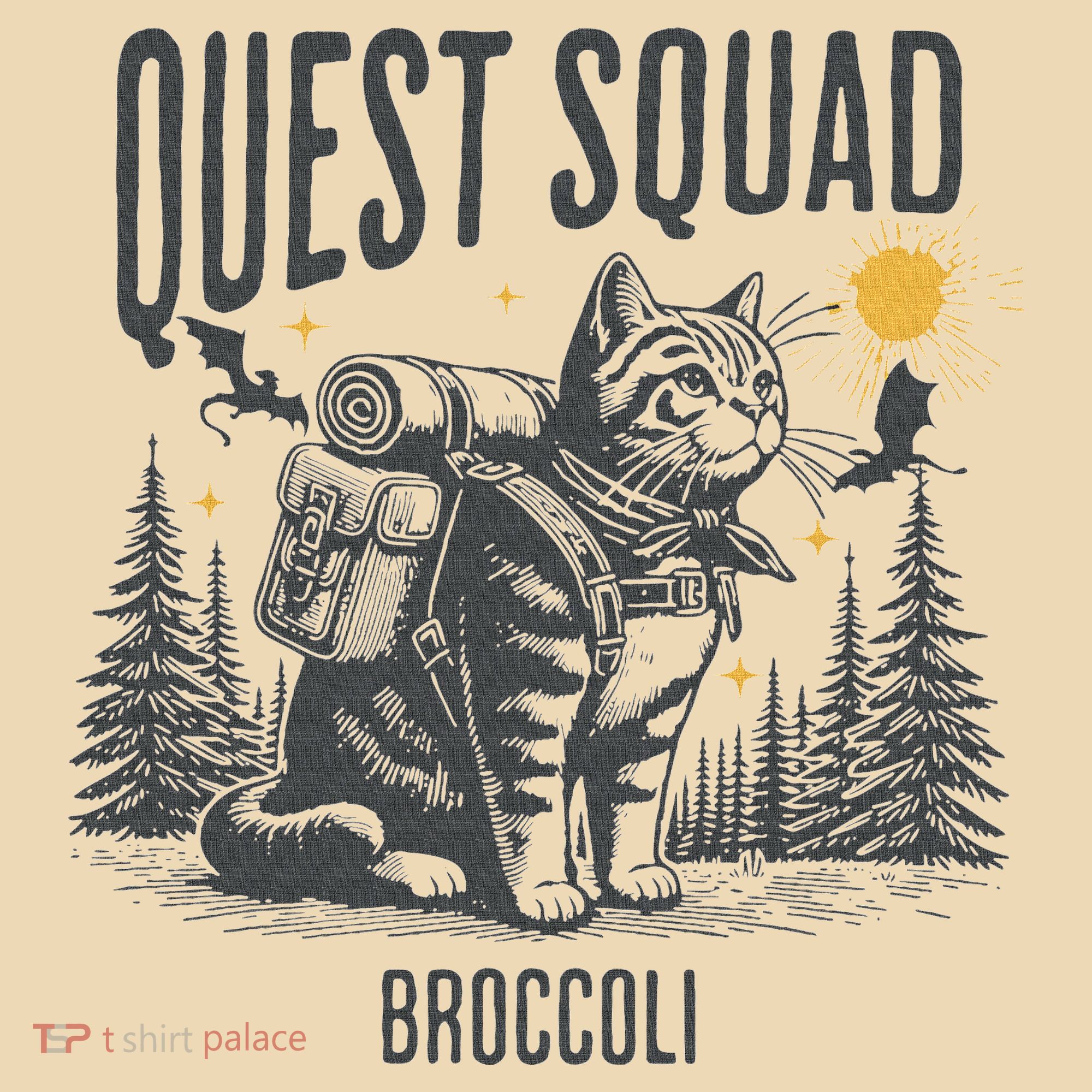 Quest Fantasy Squad Broccoli Tote Bag
