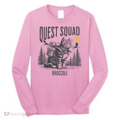 Quest Fantasy Squad Broccoli Long Sleeve Shirt
