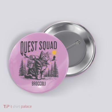 Quest Fantasy Squad Broccoli Button