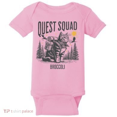 Quest Fantasy Squad Broccoli Baby Bodysuit