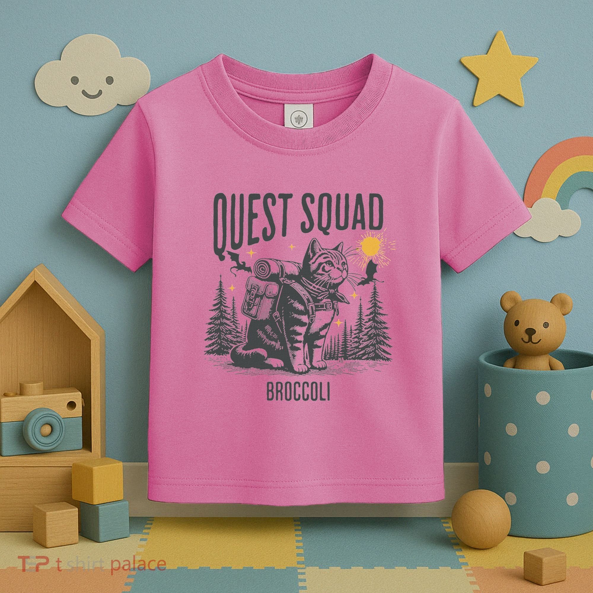 Quest Fantasy Squad Broccoli Toddler T-Shirt