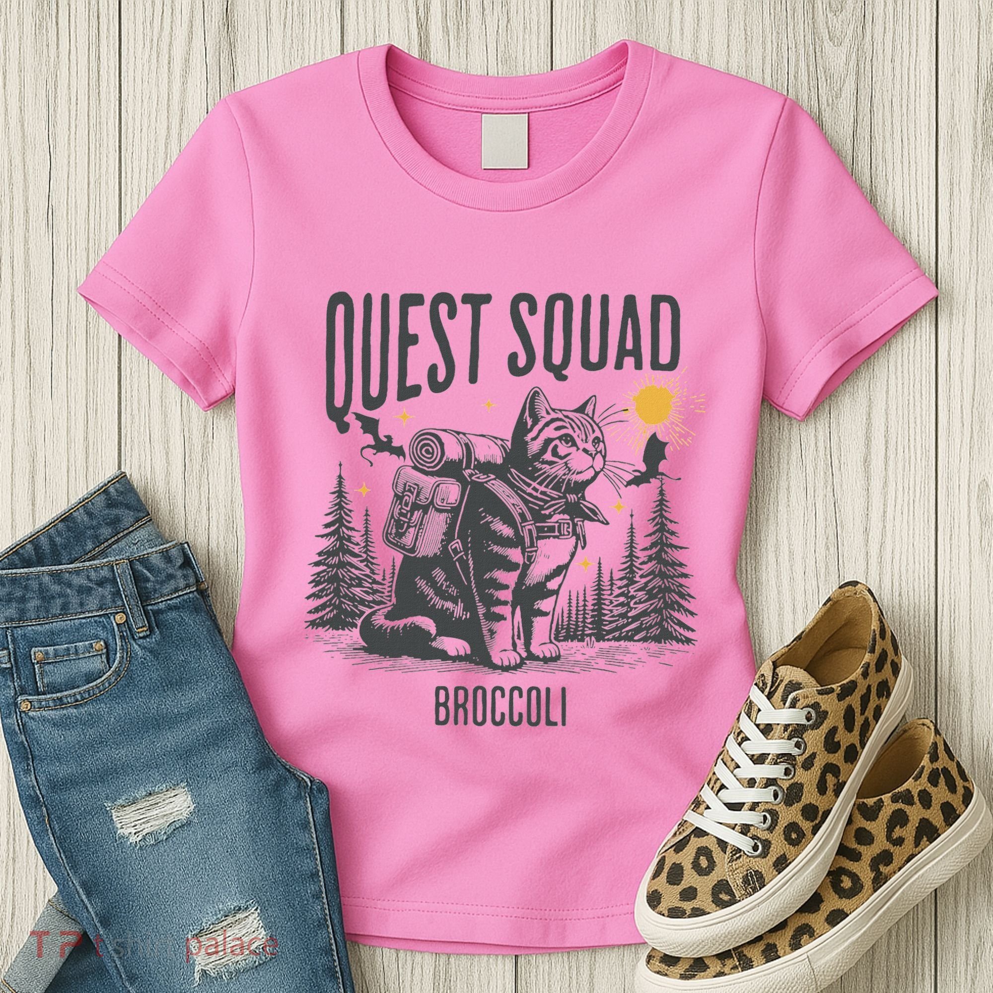 Quest Fantasy Squad Broccoli Women's T-Shirt