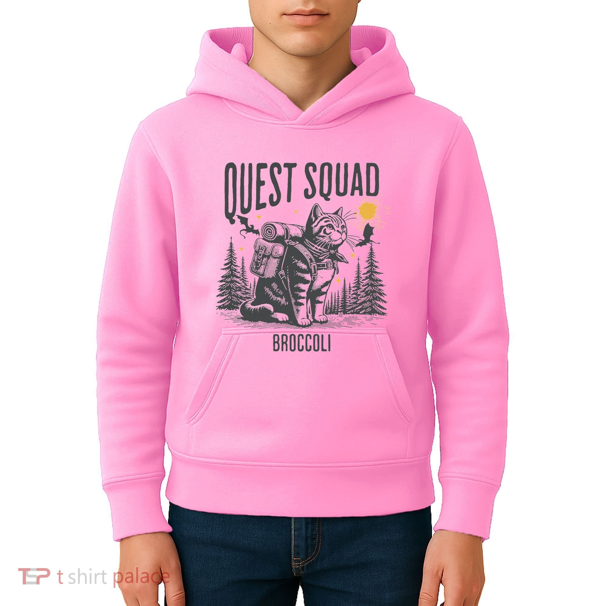 Quest Fantasy Squad Broccoli Kids Hoodie