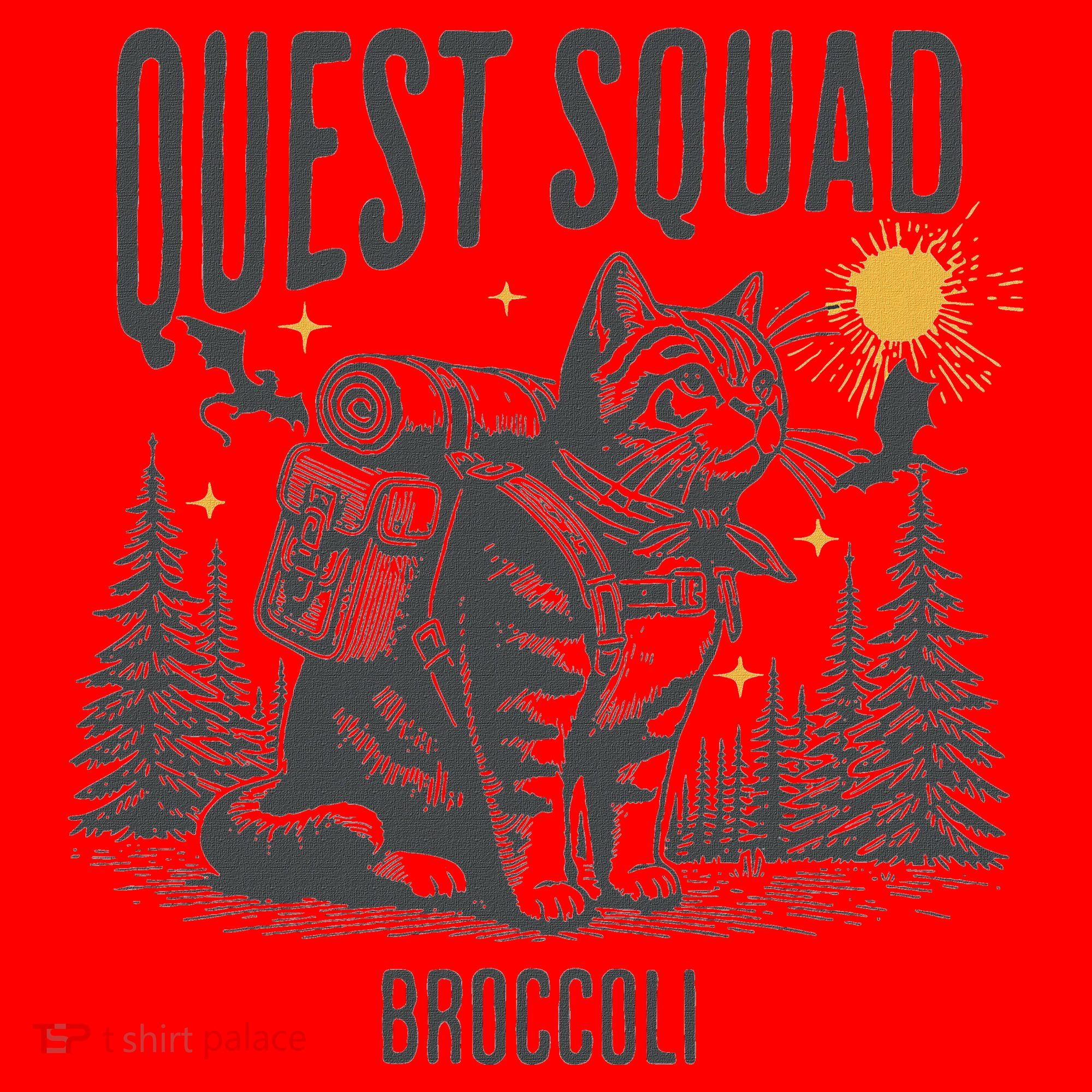 Quest Fantasy Squad Broccoli Santa Hat