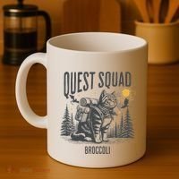 Quest Fantasy Squad Broccoli Coffee Mug thumb 4