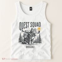 Quest Fantasy Squad Broccoli Tank Top thumb 2