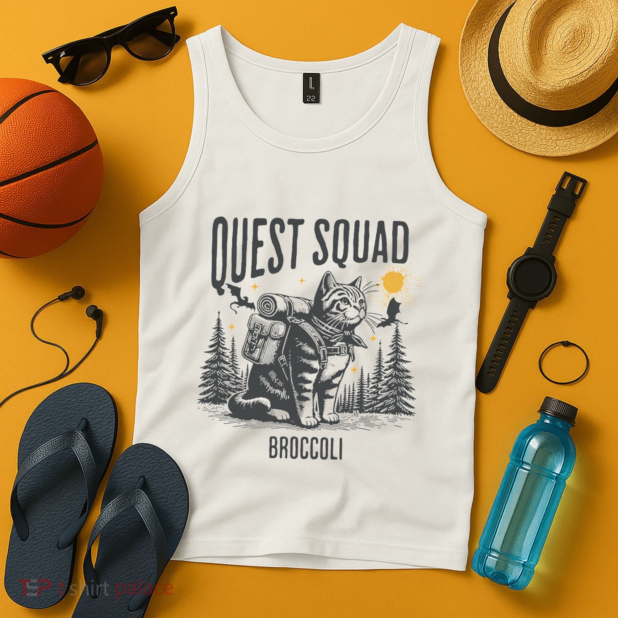 Quest Fantasy Squad Broccoli Tank Top