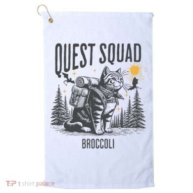 Quest Fantasy Squad Broccoli Golf Towel