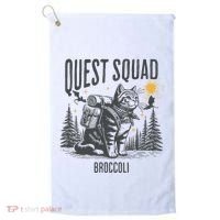 Quest Fantasy Squad Broccoli Golf Towel thumb 0