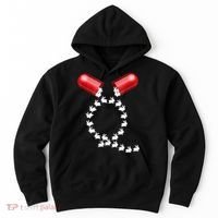 Qanon Follow The White Rabbit Red Pill Q Anon Pilled Hoodie thumb 0