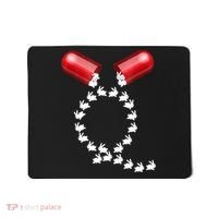 Qanon Follow The White Rabbit Red Pill Q Anon Pilled Mousepad thumb 0