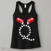 Qanon Follow The White Rabbit Red Pill Q Anon Pilled Women's Tank Top thumb 3