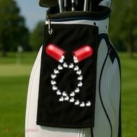 Qanon Follow The White Rabbit Red Pill Q Anon Pilled Golf Towel thumb 2