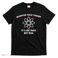 Quantum Field Theory ItS Like Magic Scientist Teacher T-Shirt thumb 0