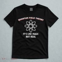 Quantum Field Theory ItS Like Magic Scientist Teacher T-Shirt thumb 5