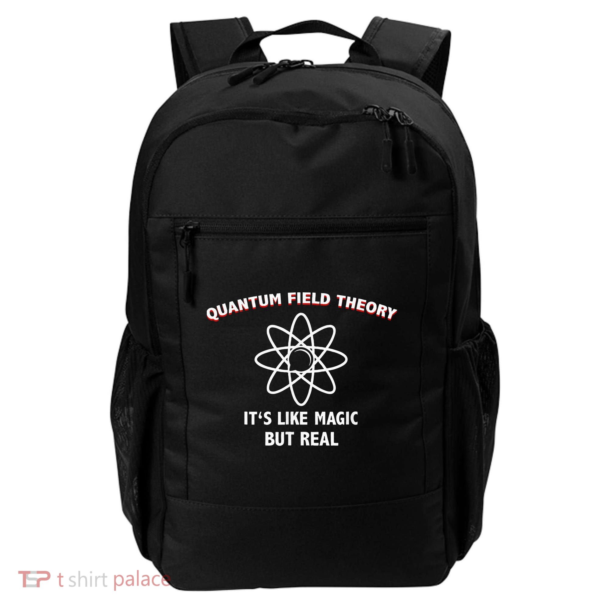 Quantum Field Theory ItS Like Magic Scientist Teacher Backpack