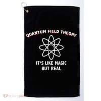 Quantum Field Theory ItS Like Magic Scientist Teacher Golf Towel thumb 0