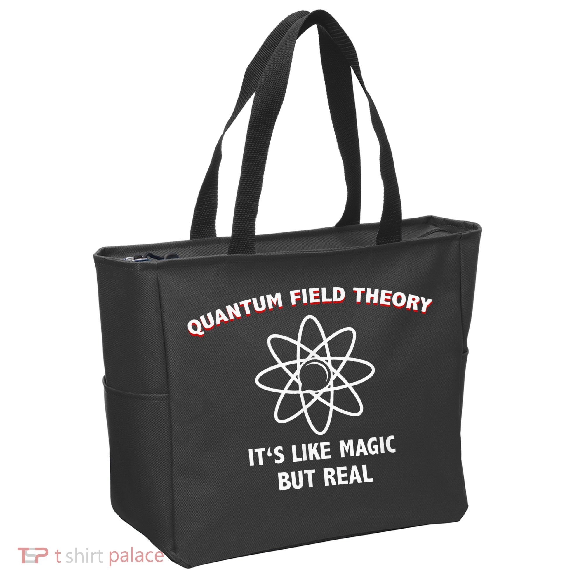 Quantum Field Theory ItS Like Magic Scientist Teacher Tote Bag