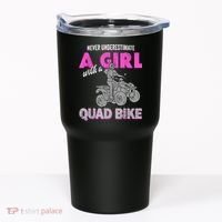 Quad Four Wheeler Never Underestimate A Girl 4 Wheeler Tumbler thumb 0