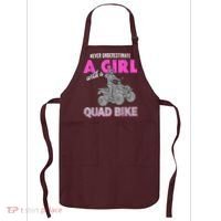 Quad Four Wheeler Never Underestimate A Girl 4 Wheeler Apron thumb 0