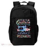 Quilting Gift Blessed Are The Quilters For They Shall Be Backpack thumb 0