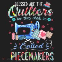 Quilting Gift Blessed Are The Quilters For They Shall Be Hat thumb 2