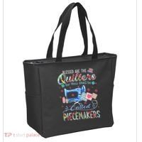 Quilting Gift Blessed Are The Quilters For They Shall Be Tote Bag thumb 2