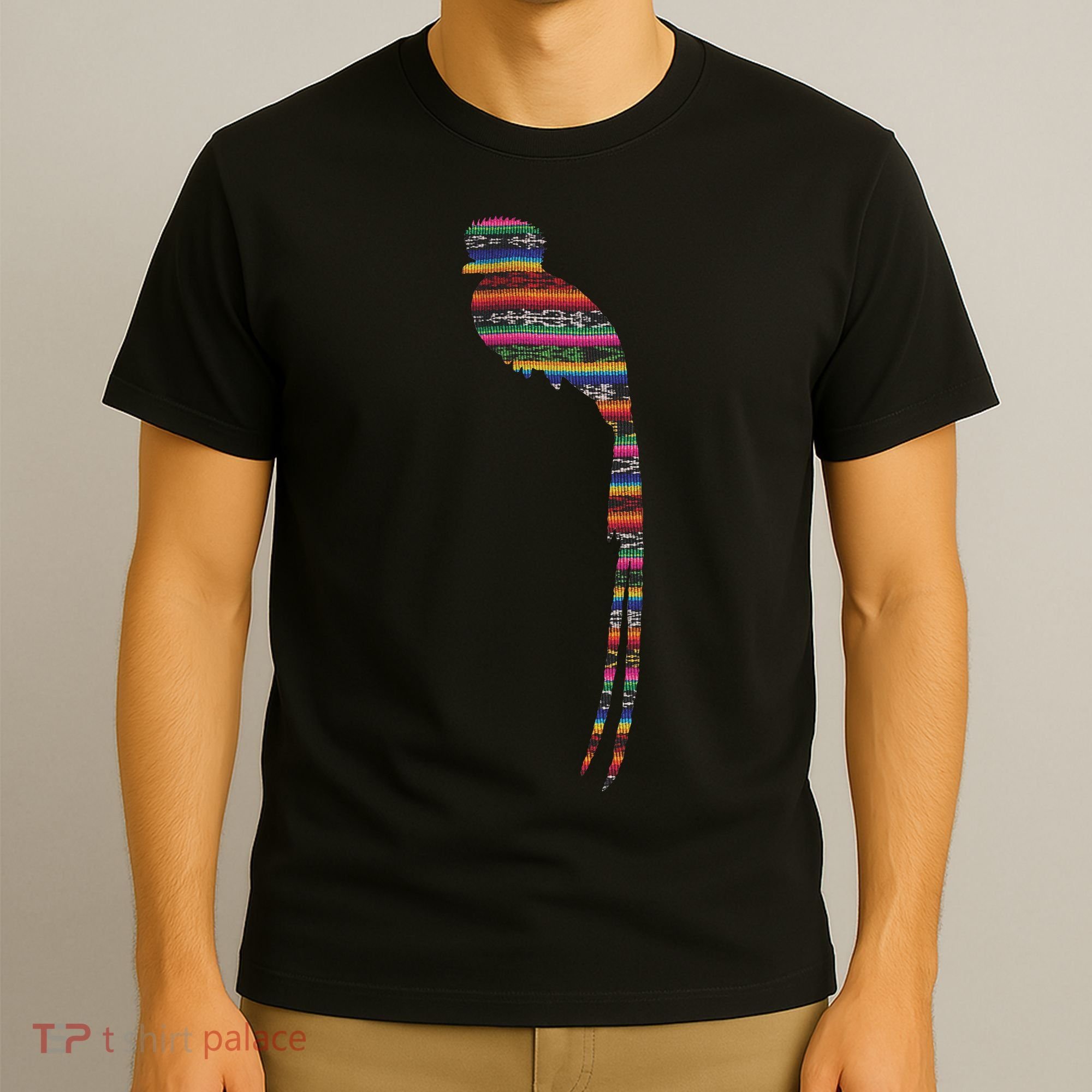 Quetzal Guatemala Chapin Antigua Tikal Tradicional Maya T-Shirt
