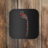 Quetzal Guatemala Chapin Antigua Tikal Tradicional Maya Coaster thumb 0
