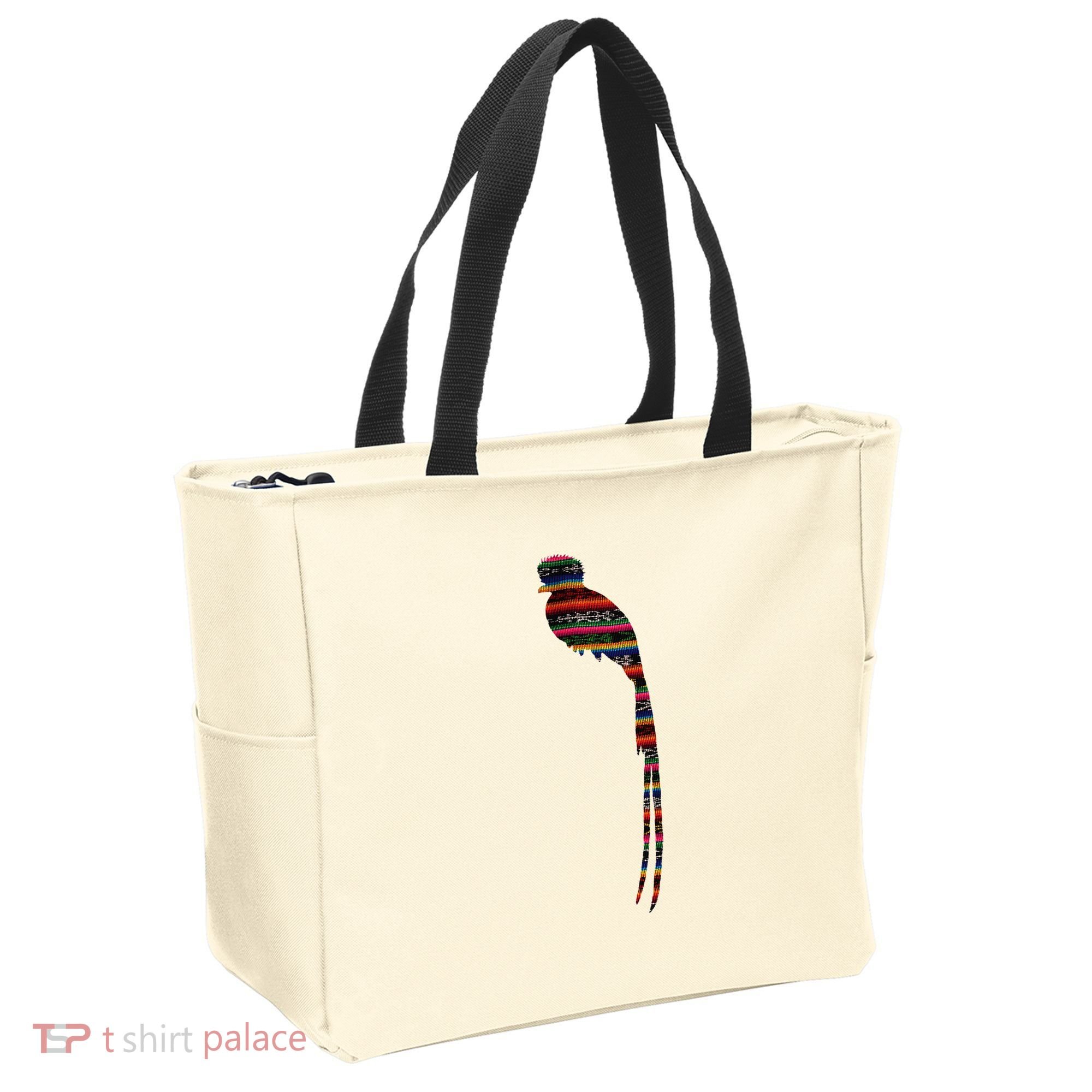 Quetzal Guatemala Chapin Antigua Tikal Tradicional Maya Tote Bag