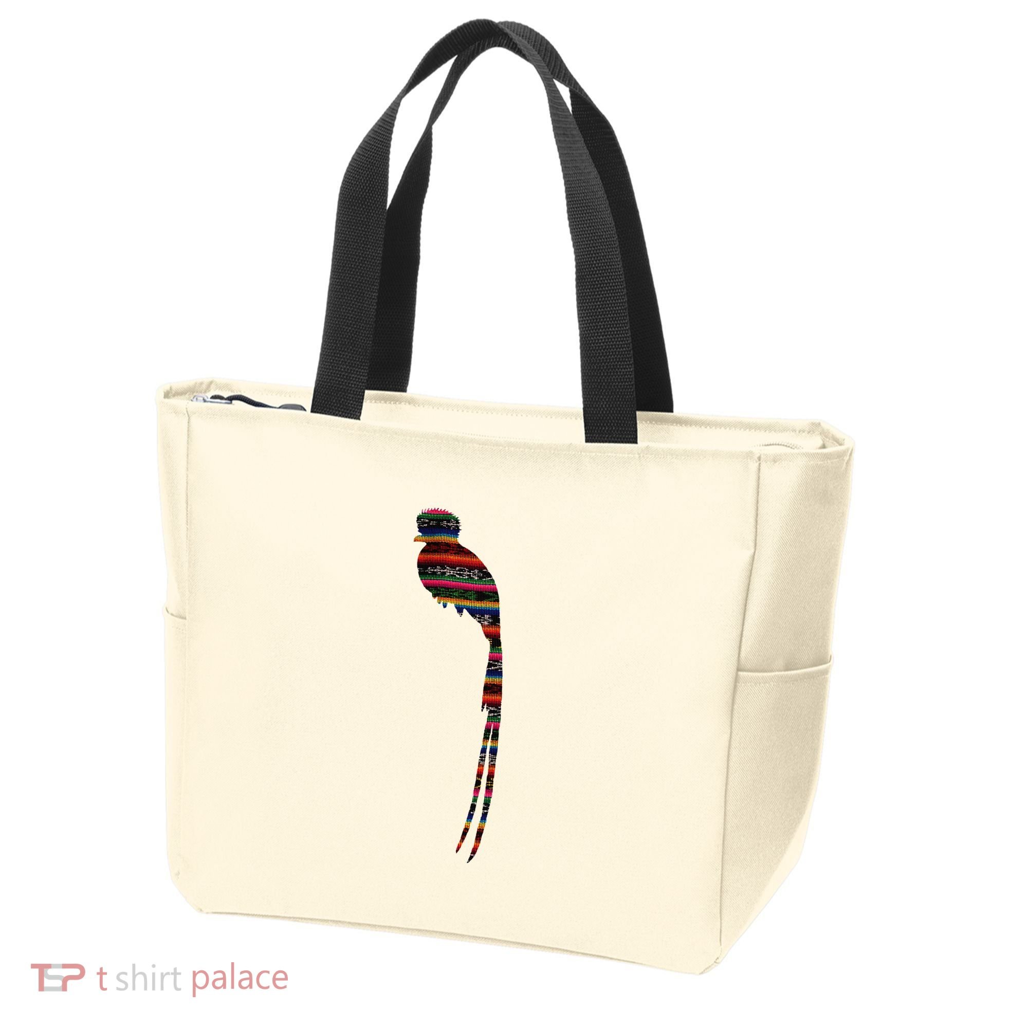 Quetzal Guatemala Chapin Antigua Tikal Tradicional Maya Tote Bag