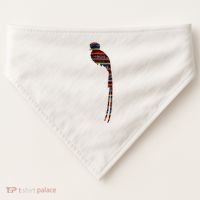 Quetzal Guatemala Chapin Antigua Tikal Tradicional Maya USA-Made Doggie Bandana thumb 0