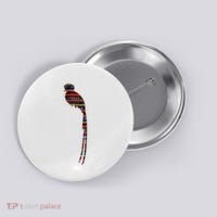Quetzal Guatemala Chapin Antigua Tikal Tradicional Maya Button thumb 0