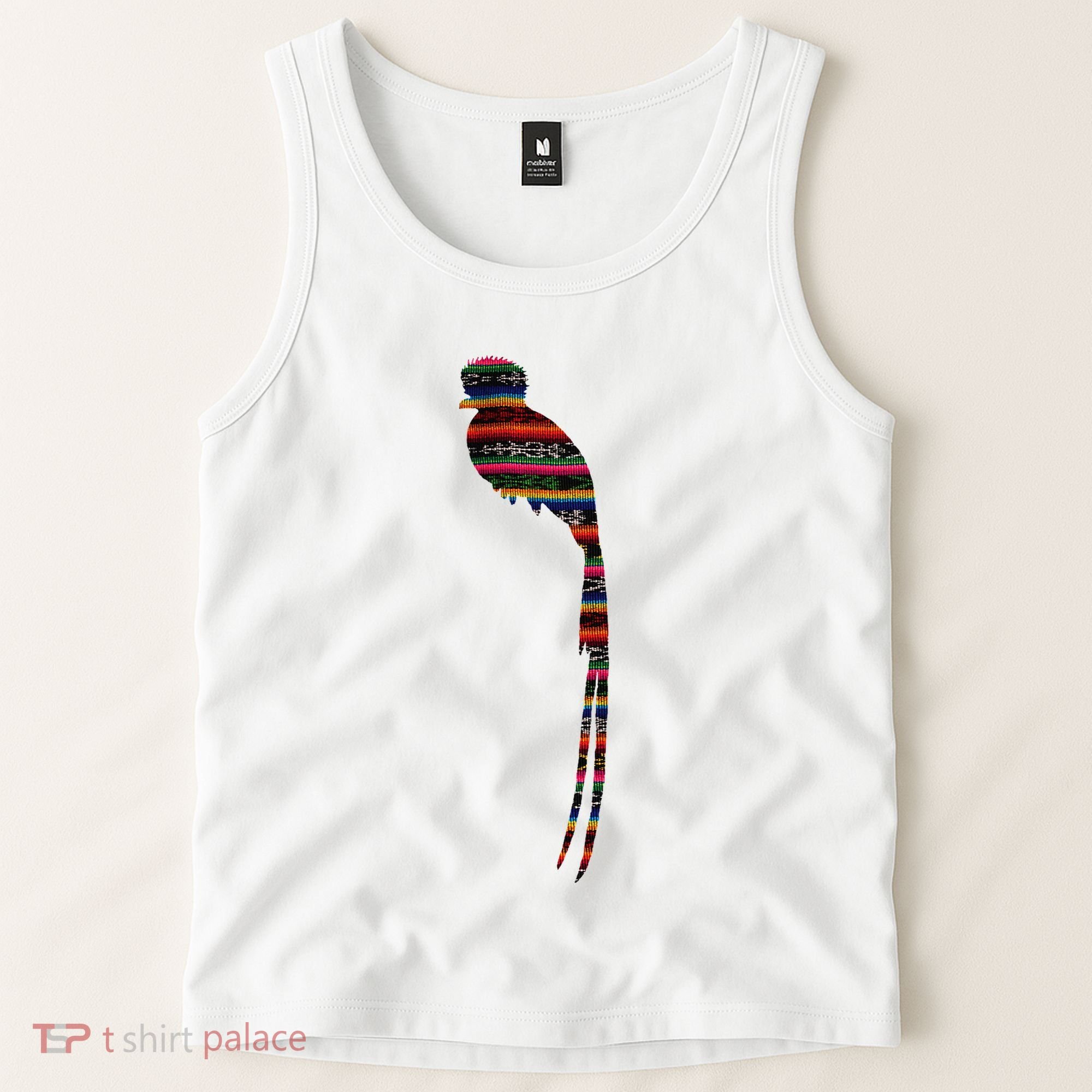 Quetzal Guatemala Chapin Antigua Tikal Tradicional Maya Tank Top