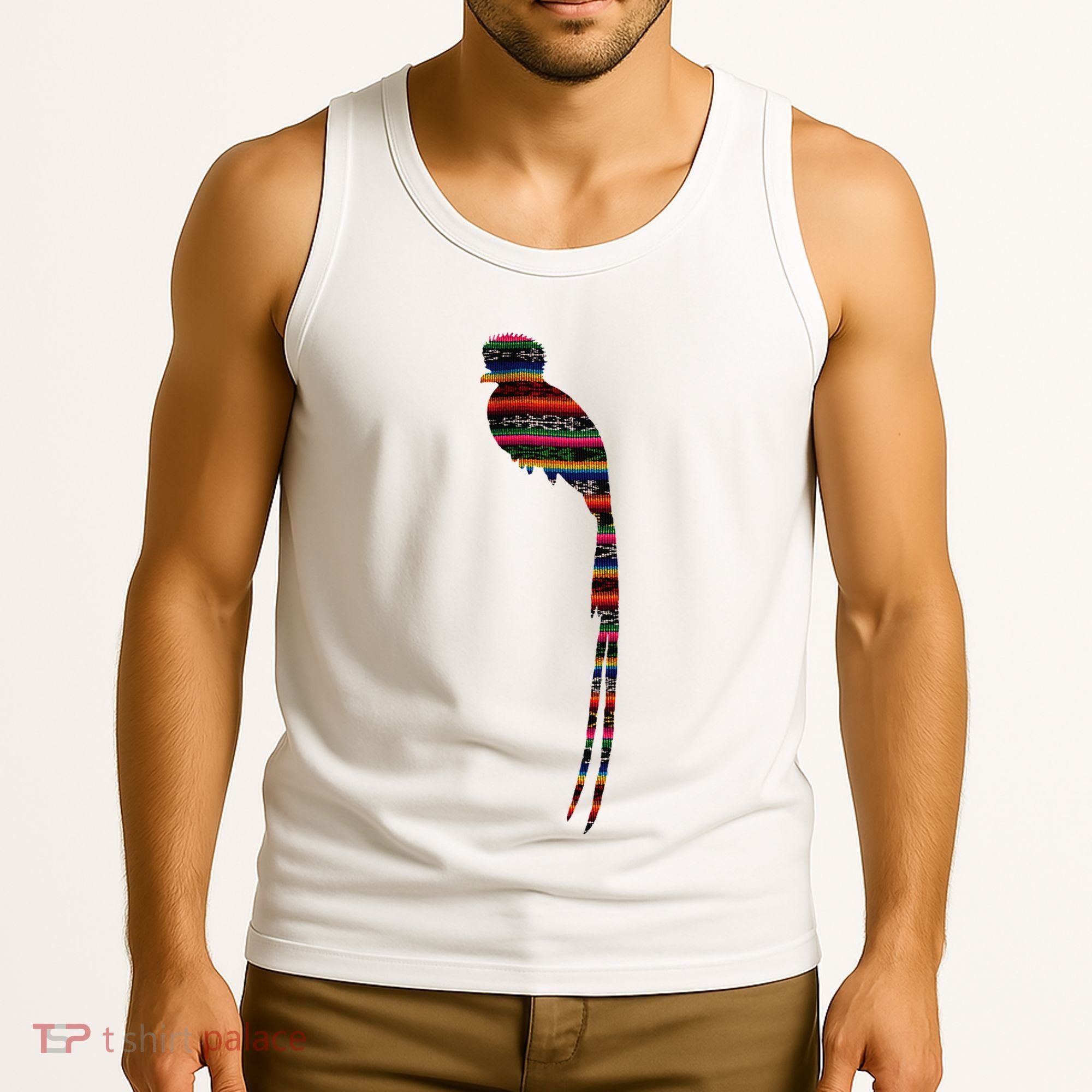 Quetzal Guatemala Chapin Antigua Tikal Tradicional Maya Tank Top