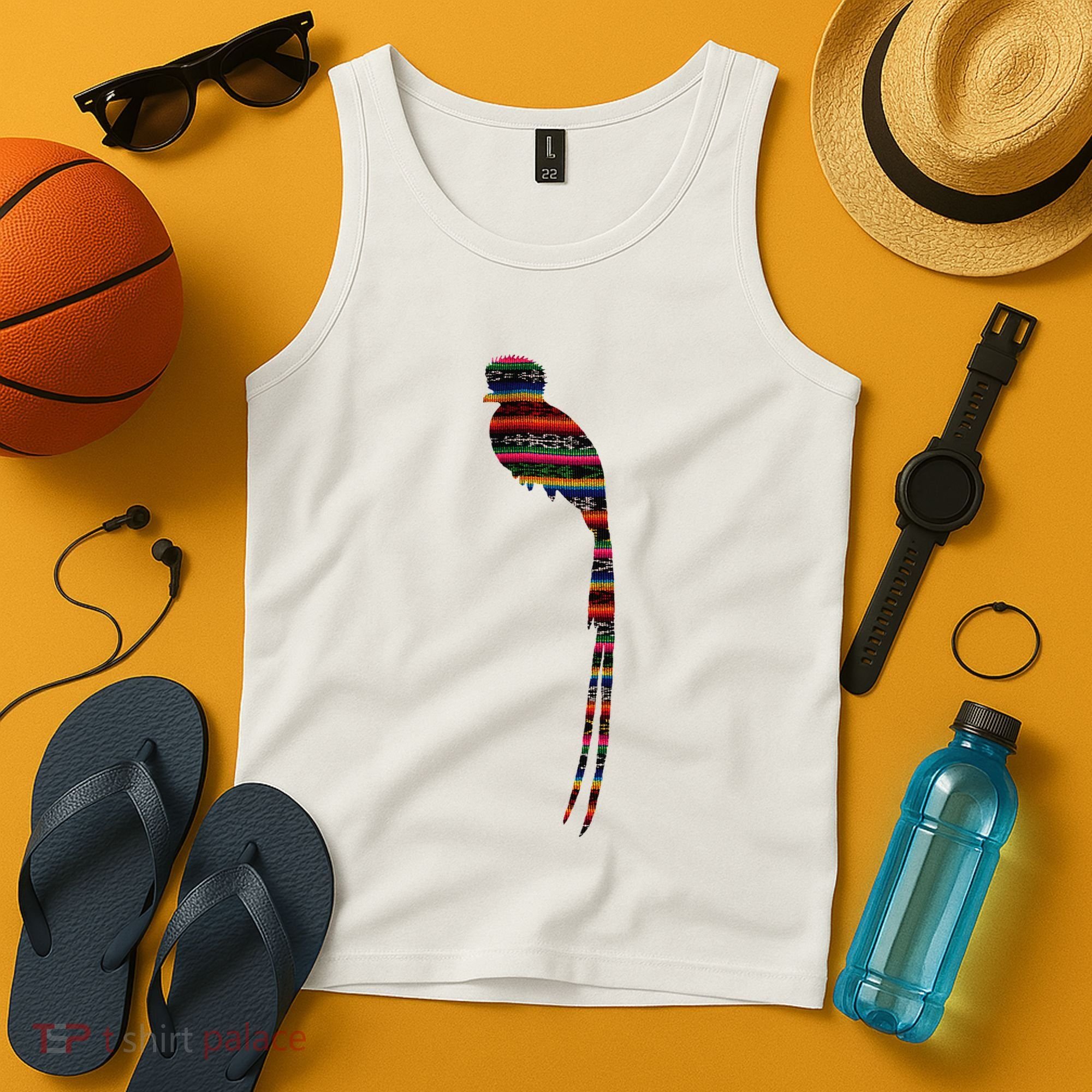 Quetzal Guatemala Chapin Antigua Tikal Tradicional Maya Tank Top