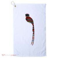 Quetzal Guatemala Chapin Antigua Tikal Tradicional Maya Golf Towel thumb 0