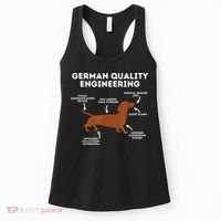 Quality German Engineering Dachshund Lover Wiener Dog Women's Tank Top thumb 0