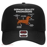 Quality German Engineering Dachshund Lover Wiener Dog Hat thumb 0