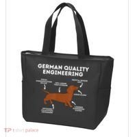 Quality German Engineering Dachshund Lover Wiener Dog Tote Bag thumb 3