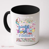 Quilting Great Gift Blessed Are Piecemakers Cool Gift For Quilters Gift Coffee Mug thumb 0
