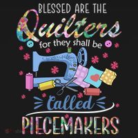 Quilting Great Gift Blessed Are Piecemakers Cool Gift For Quilters Gift Women's Hoodie thumb 2