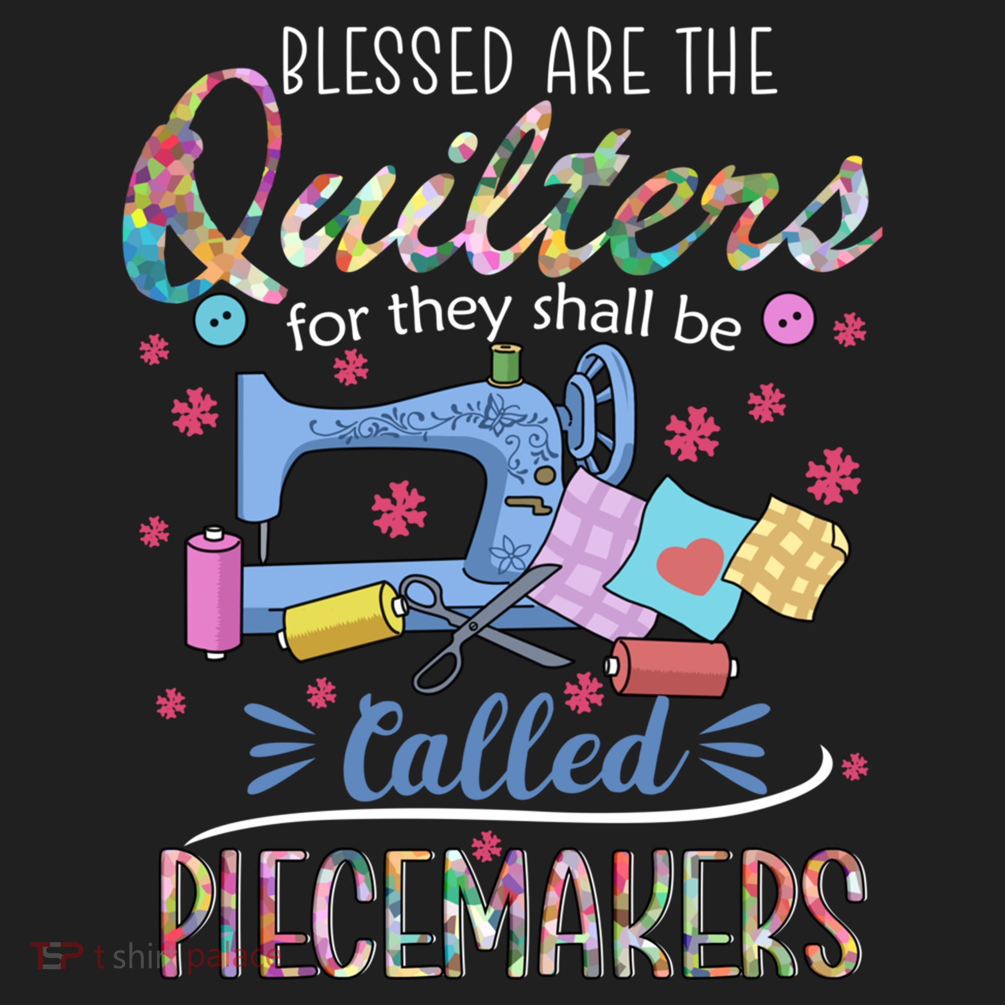 Quilting Great Gift Blessed Are Piecemakers Cool Gift For Quilters Gift Hat