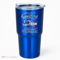 Quilting Great Gift Blessed Are Piecemakers Cool Gift For Quilters Gift Tumbler thumb 0